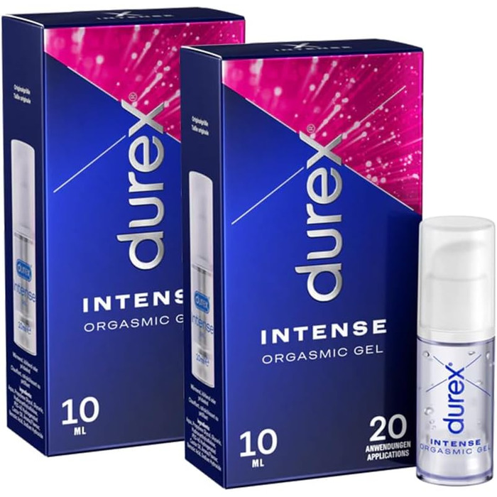 Стімулюючий гель Durex Intense Orgasmic, 2×10 мл