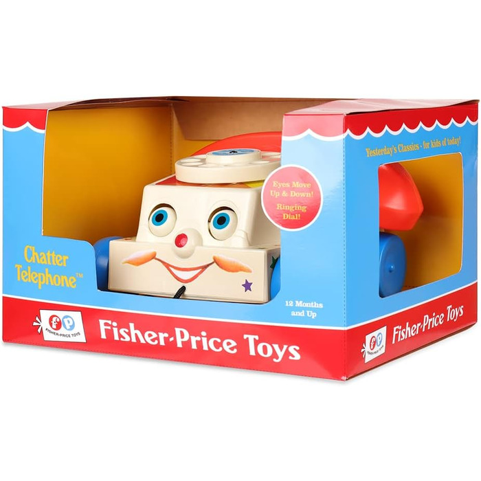 Класичний телефон-балакун Fisher-Price One size fits all