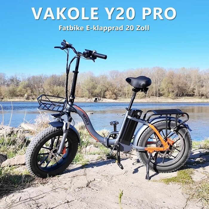 Складаний електричний велосипед Y20 Pro E-Bike з акумулятором 48 В 30 Аг, запас ходу до 120 км, 7-швидкісний чоловічий фетбайк для гірського велосипеда, пляжу та снігу