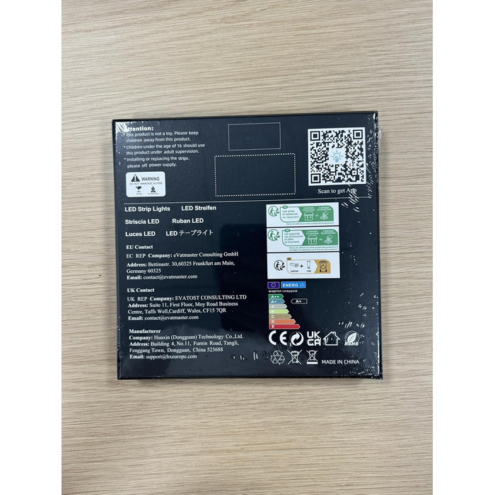 Світлодіодна стрічка Keepsmile 30 м, RGB світлодіодна стрічка з пультом дистанційного керування та Bluetooth APP, налаштування тай