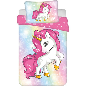 Дитяча постільна білизна TAMEOLIE єдиноріг 100x135см 40x60см НОВИНКА 2023 100 бавовна, єдиноріг, постільна білизна коней, дитяча п