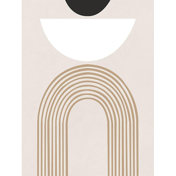 Преміум набір плакатів, сучасне абстрактне мистецтво настінне мистецтво, без рамки художній друк полотна картини, бохо-деко картин