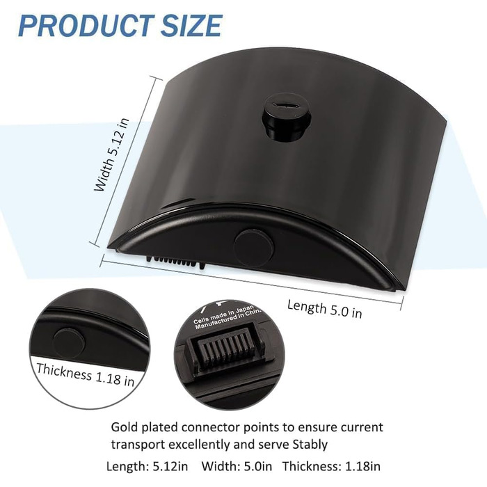 Батарейка 4ICR19/66, сумісна з портативною цифровою музичною системою Bose SoundDock, серії SoundLink Air, 16,8 В, 32 Втгод, 300769-003 300769-001 300769-002 300769-004 300770-001