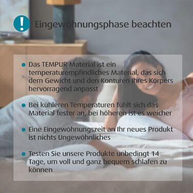 Подушка для сну TEMPUR EASE з піни з ефектом пам&39яті, ергономічна подушка для підтримки шиї для всіх положень сну, жорстка, 50 x 31 x 10/5 см, білий (модель-наступник)