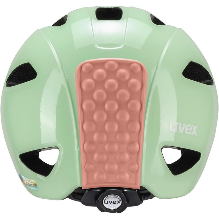 Легкий велосипедний шолом для дітей - індивідуальне регулювання розміру - висувний зі світлодіодним підсвічуванням 45-50 см м'ятно