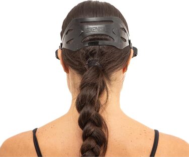 Комплект з маскою капрі та силіконовою трубкою для дорослих та підлітків, стандартний крій, чорний