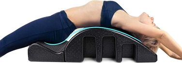 Розгинач спини, підтримка для масажу спини, дуга для пілатесу, коректор вирівнювання хребта, ванна для масажу на столі для пілатесу, роликовий тренажер для йоги, підтримка для корекції постави згинання хребта W