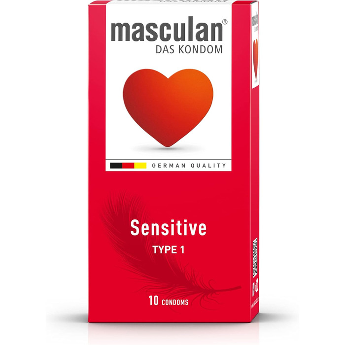 Презерватив masculan - ЧУТЛИВІ 10 шт.