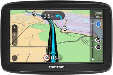 Навігаційний пристрій TomTom 1AA5.002.01 Start 52 Europe Traffic (10,9 см (4,3 дюйма), довічні карти, асистент руху по смузі, 3-місячне покриття камер контролю швидкості, карти 45 європейських країн)