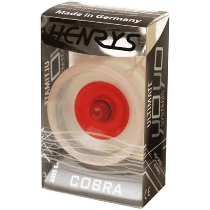 Червоний, 3512138 Henry's YoYo Cobra Ice/