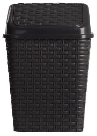 Корзина д/сміття VIOLET HOUSE 0752 Роттанг ANTRASIT з/кр 10 л (0752 Роттанг ANTRASIT с/к 10 л) (7182294)