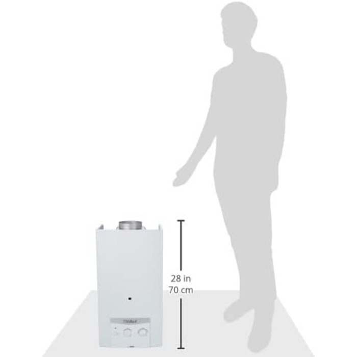 Модель ATMOMAG MINI 11 літрів LPG, 114/1 GPL GAS VAILLANT