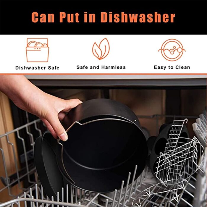 Форма для фритюрниці, форма для випічки, форма для торта, аксесуари для фритюрниці, форма для торта, кошик для випічки хліба, бочка для торта, фритюрниця для HD9925, HD9860, HD9905, 01 (22см)