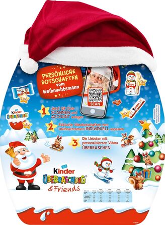 Адвент-календар Kinder Surprise & Friends, 370 г