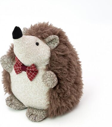 Дверний обмежувач Benross, обтяжений, декоративна тварина / осіння прикраса для дому, м'який, пухнастий і милий дизайн (їжачок)