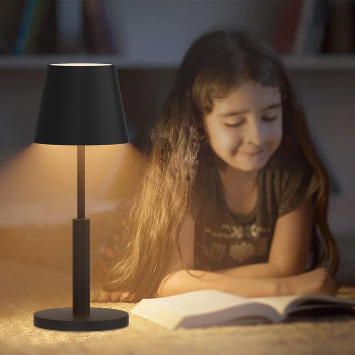 Акумуляторна настільна лампа Світлодіодний бездротовий сенсорний вимикач для приміщень/на вулиці з можливістю затемнення IP54 водо