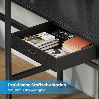 Ігровий стіл, кутовий стіл 150 x 100 см з 3 розетками та 2 USB-портами, двосторонній L-подібний ігровий стіл зі світлодіодним підсвічуванням, комп&39ютерний стіл з висувними ящиками та підставкою для монітора для ігор, домашній офіс, чорний 150 x 100 см