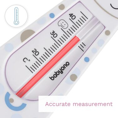 Плаваючий термометр для ванни Baby Safe, Giraffe (фіолетовий)