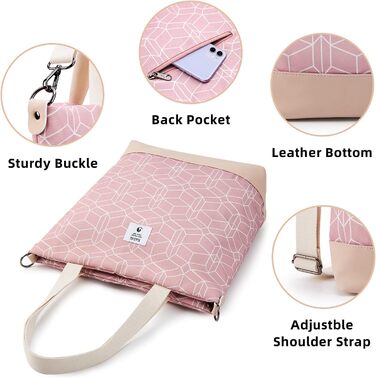 Велика жіноча сумка через плече / сумочка полотняна сумка через плече сумка totepack шоппер випадкова сумка бомж сумка крос-боді д