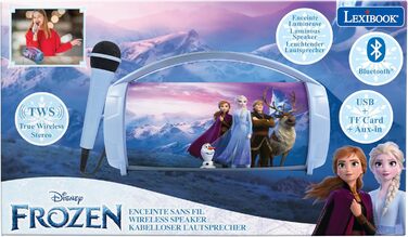 Колонка Lexibook Frozen BTP585FZZ, бездротова з мікрофоном