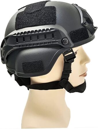 Шолом Fast, з м&39якою підкладкою, 22,0523,62 дюйма, універсальний розмір, шолом для страйкболу, універсальний шолом для пейнтболу, регульована бічна планка, кріплення для NVG, захисний шолом для полювання, шолом для страйкболу, пейнтболу