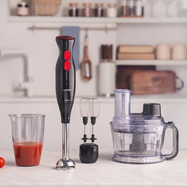 Кухонний робот Karaca Pro-Multimax, Black & Silver, 2000 Вт - потужний кухонний гаджет для універсального застосування