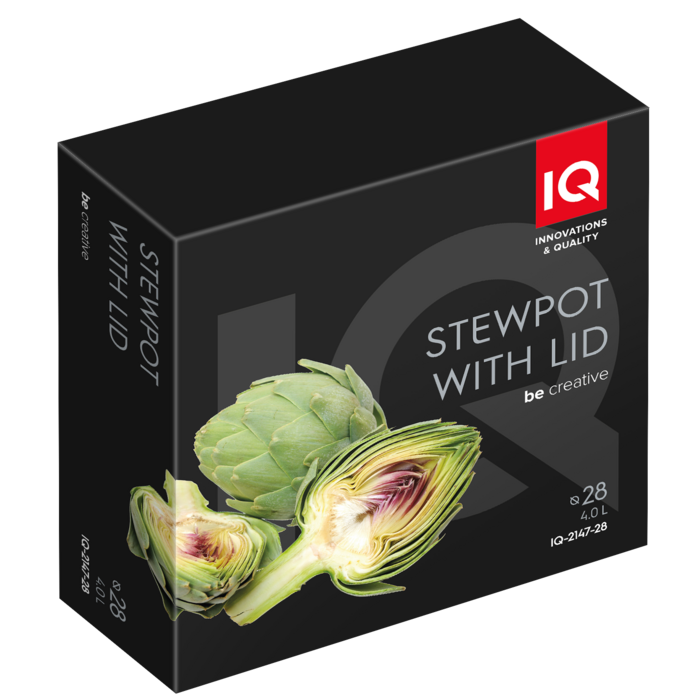 Сотейник 28 см 4 л Be Creative IQ