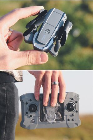 Аерофотозйомка Пульт дистанційного керування Літак Квадрокоптер 4K Pixel Fold and Carry Camera for Kids