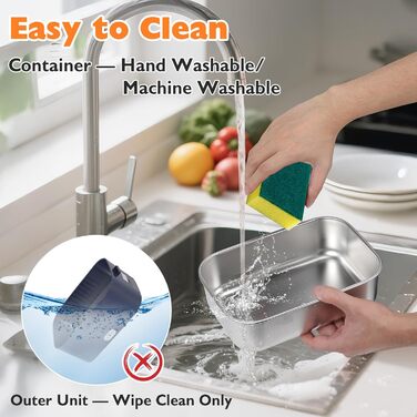 Електричний ланч-бокс 100 Вт з підігрівом для дорослих з 2 харчовими відділеннями об&39ємом 1,8 л, 1 відділенням для фруктів, сумкою, виделкою та ложкою з нержавіючої сталі, великим підігрівом їжі для автомобіля, вантажівки, офісу, дому