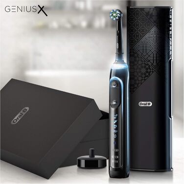 Електрична зубна щітка Oral-B Genius X Luxe Edition 20000 Midnight Black Oral-B Genius X 20000 Luxury Edition Black