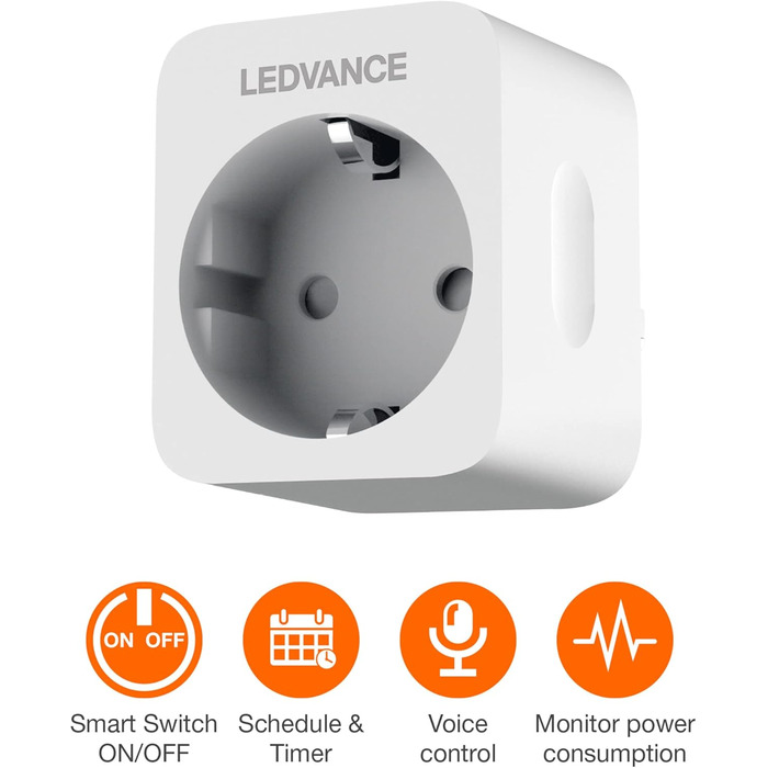 Розетка, wifi лічильник електроенергії для розетки для SMART Home. Сумісний і керований за допомогою Google, Alexa або через додат