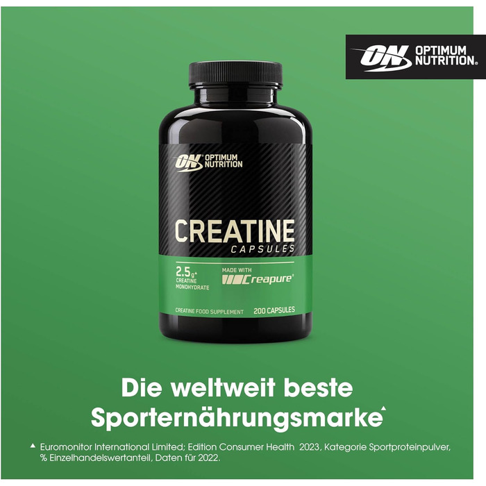 Капсули креатину Optimum Nutrition 2500, 200 шт.