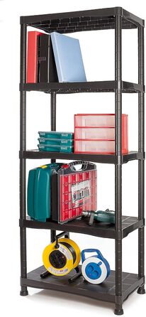 Комплект Tayg 745 для пластикового стелажа 745, 700x400x1800 мм, 5 полиць 700x400x1800 мм