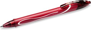 Ручка для роликів BIC Gel-ocity Quick Dry, гелеві ручки 8 різних кольорів, середня ширина лінії, з прогумованою поверхнею рукоятки