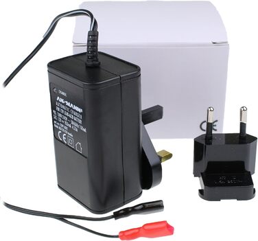 Вилка для Великобританії та ЄС, зарядний пристрій для свинцево-кислотних акумуляторів, чорний, 2039-3002 BCA120-350