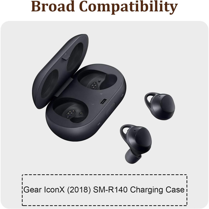 Замінний зарядний футляр EB-BR760ABE, сумісний із Gear IconX (2018) SM-R140