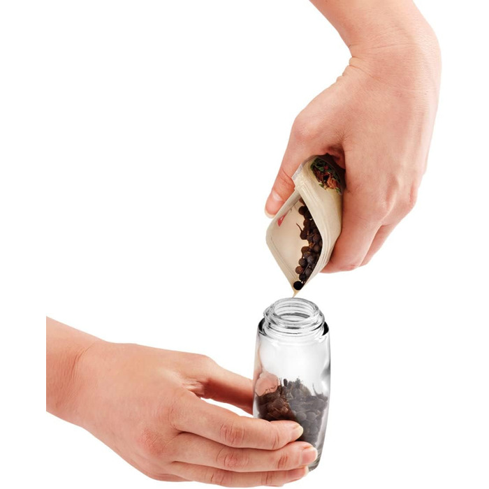 Стійка для спецій Metaltex Spice-8 білого кольору