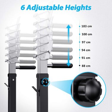 Регульована лава для важкої атлетики WINNOW з віджимною станцією, складна важка лава для важкої атлетики, багатофункціональна лава для тренувань у домашньому тренажерному залі