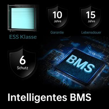 Сонячна система накопичення енергії нового покоління зі змінним струмом, технологія plug-and-play, потужність заряджання/розряджання 2500 Вт, IP65, аварійне живлення, керування за допомогою застосунку, можливість розширення до 20,48 кВтгод, 10-річна гаран