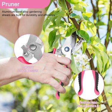 Набір інструментів для бонсай, 16 предметів секатор, ножиці для бонсай, дріт для формування, міні-граблі та лопатка C