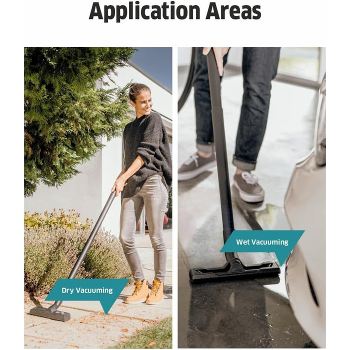 Пилосос для сухого та вологого прибирання Krcher WD 5 V-25/5/22, функція видування, потужність 1100 Вт, пластиковий контейнер 25 л