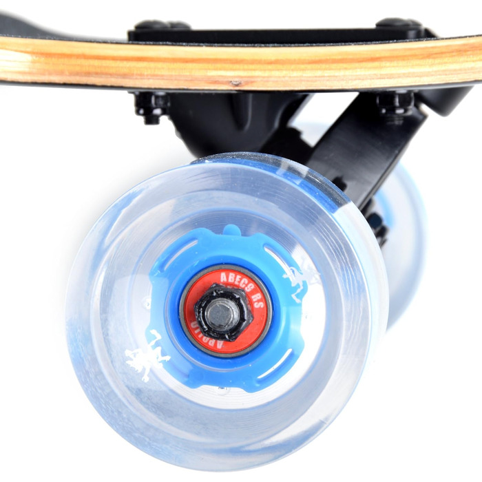 Лонгборд Apollo Galaxy Twin Tip drop-through freeride cruiser високошвидкісні ABEC-9 бамбук + fiberglass повний компліт 42" для фрірайду карвінгу трюків оригінал Німеччина 2025