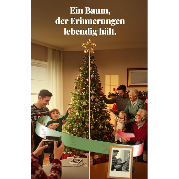 Штучна ялинка преміум-класу 180 см з 800 гілками Menz