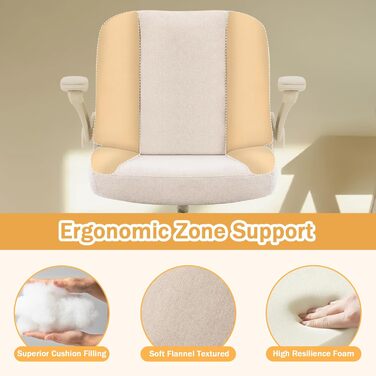 Крісло для медитації Piperong зі схрещеними ніжками, крісло для людей з СДУГ та регульованими підлокітниками, стілець для роботи з перехресним столом Criss Cross з гнучкою спинкою, поворотною підставкою для ніг, підлокітниками та колесами для домашнього о