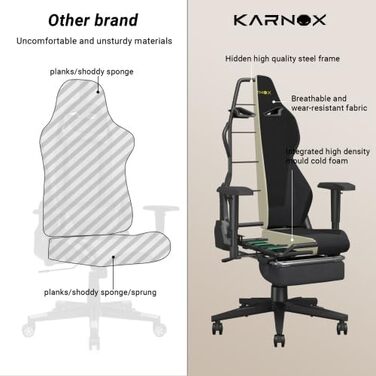 Ігрове крісло темно-сірого кольору Велике та широке, ергономічне офісне крісло, підголівник, функція нахилу 155 з механізмом блокування, темно-сірий чорний