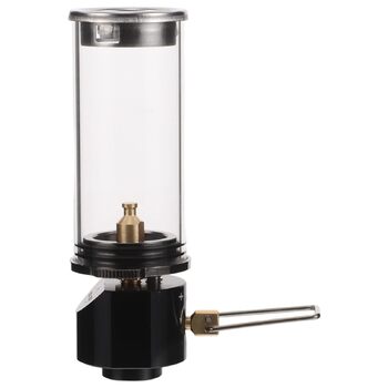 Багатофункціональний пропановий кемпінговий ліхтар, виготовлений з міцного матеріалу, компактний та портативний чорний вуличний газовий ліхтар для освітлення наметів та використання в надзвичайних ситуаціях