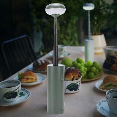 Телескопічний кемпінговий ліхтар Dilwe, 3 режими, акумуляторний, висока яскравість, регульована довжина, ліхтар для екстрених походів на свіжому повітрі