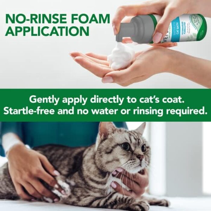 Безводний шампунь Vet&39s Best Waterless Cat Bath, не змивати, 150 мл (упаковка з 2 шт. )