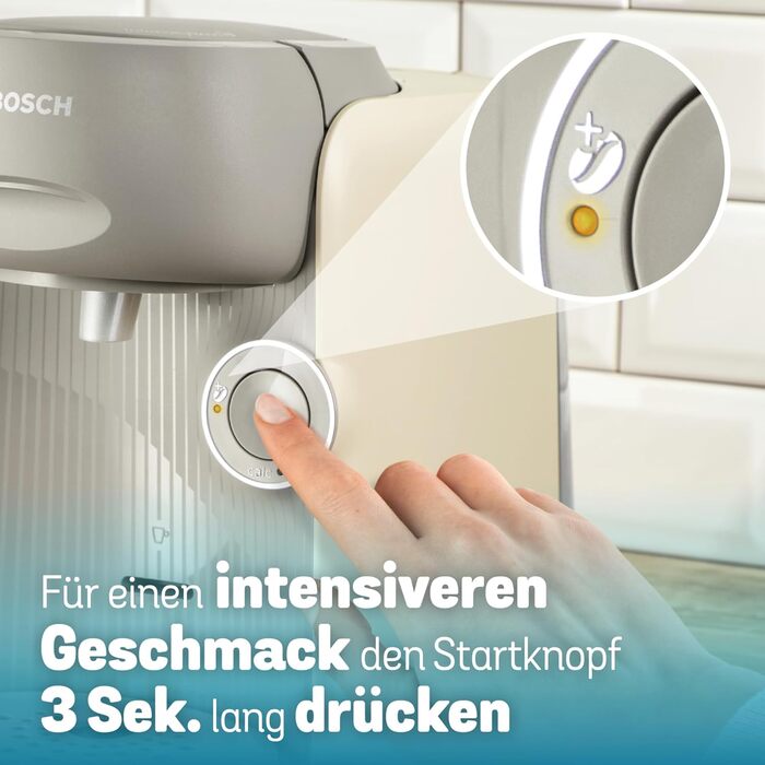 Капсульна кавоварка Bosch Tassimo finesse TAS167P, 70 напоїв, більш насичена кава одним натисканням кнопки, автоматичне вимкнення,