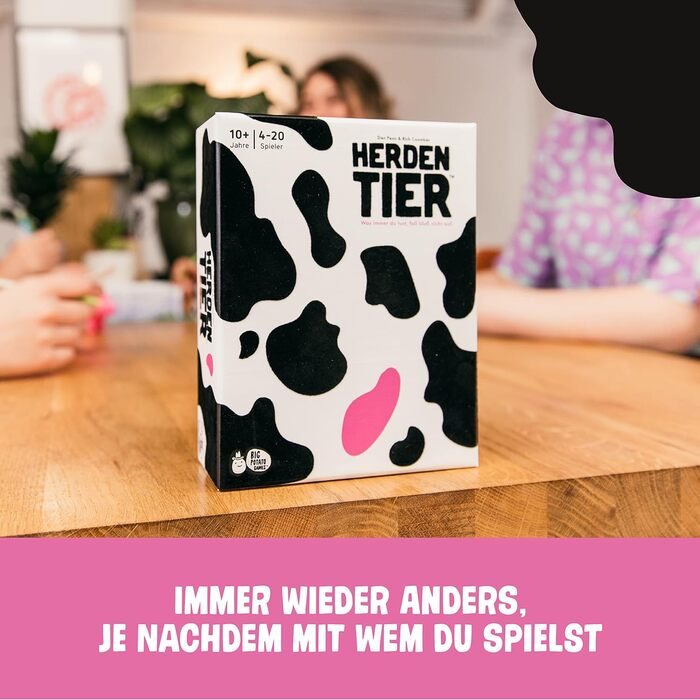 Настільна гра Стадо тварин Як добре ви знаєте свою родину та друзів Весела сімейна настільна гра для дорослих та дітей віком від 10 років. Ідеально підходить для Різдва. Стадо тварин (німецька версія)